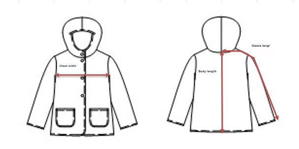 ICHIGEKI Bench Coat 2010 - English size and fit guide